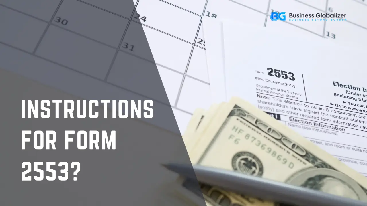 IRS form 2553 instructions